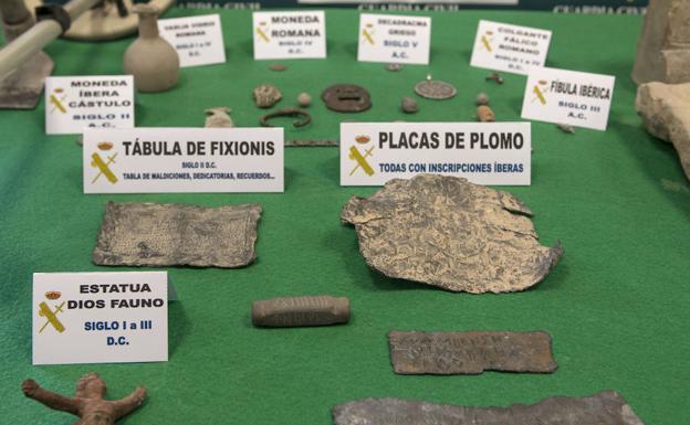 Multa de 3.600 euros por el expolio de 750 piezas íberas