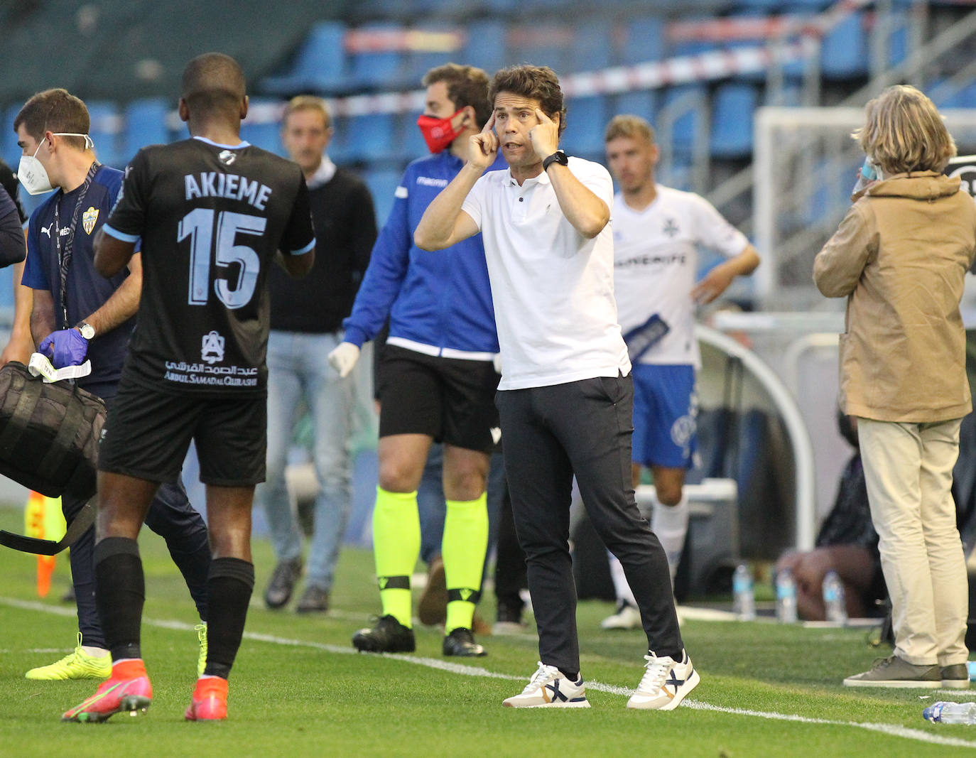 Rubi: «La victoria ante el Tenerife es aire fresco para el vestuario del Almería»