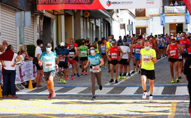 225 corredores se citan con mascarilla en Órgiva