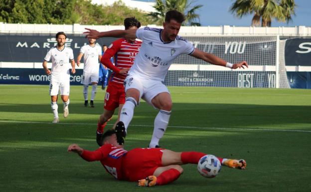 Paso adelante del Recreativo en Marbella