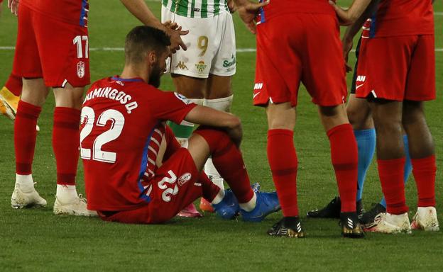 Montoro, Herrera y Domingos piden el cambio por lesión