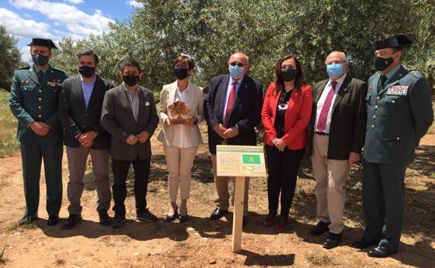 La Guardia Civil y Carboneros se unen a través del aceite y los olivos centenarios