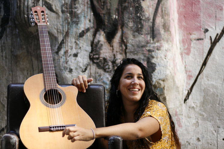 María Ruiz actúa el sábado por la tarde en el Jardín de la Copera