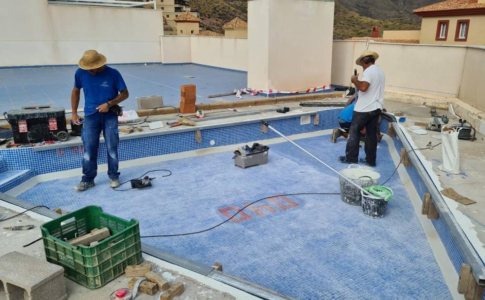 Todos quieren darse un buen chapuzón