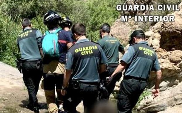 Rescatado un senderista accidentado en los Canales de Padules de Almería