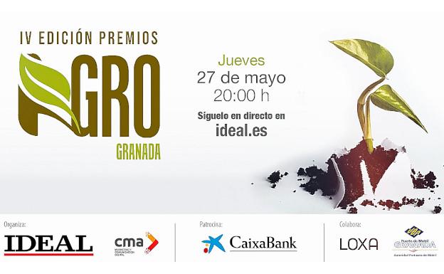 Inscripción asistencia público Premios Agro Granada 2021