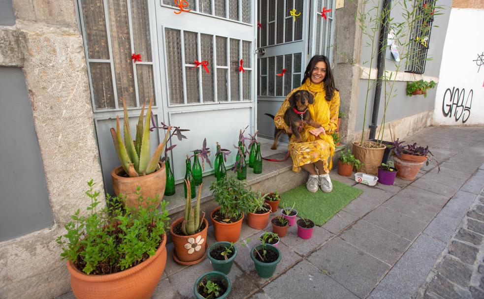 El sueño de Aliya se paga en Granada con plantas y colores
