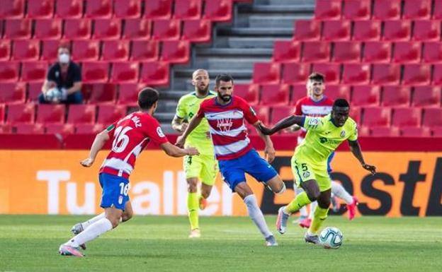 El último Granada-Getafe, el primer partido tras el confinamiento