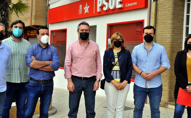 Juan Espadas: «Es necesario traer inversión privada a Linares»