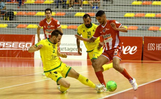 Jaén FS cae en Cartagena y se jugará en la última jornada asegurar la permanencia