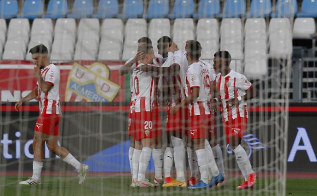 'Un milímetro' puede cambiarlo todo para la UD Almería en el play-off
