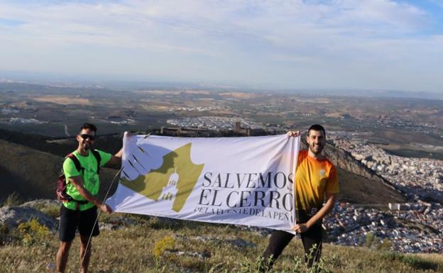 Un joven subirá 100 veces el Cerro de Jaén en un año para salvarlo