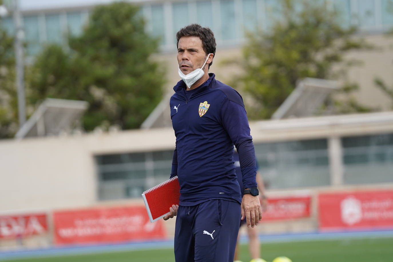 Rubi considera importante para el Almería «marcar fuera de casa»