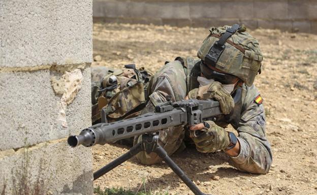 La Brigada de La Legión experimenta la adaptación al entorno de OTAN