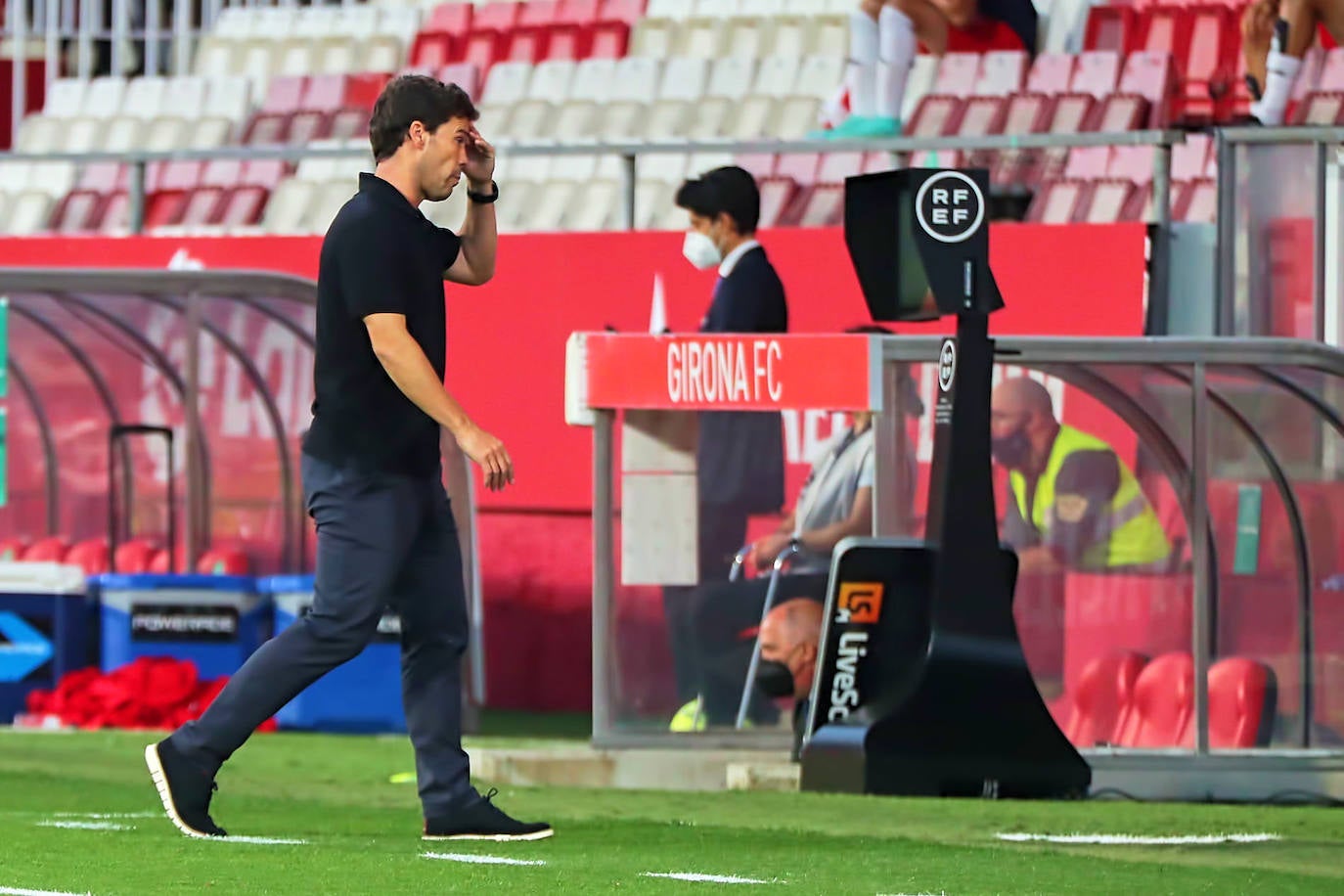 Rubi: ve que «el castillo del Almería se derrumba muy pronto ante el Girona»