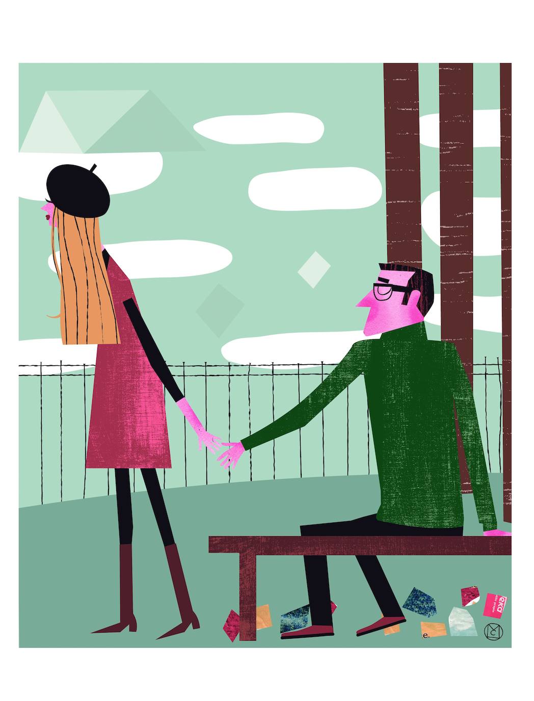 La pareja no decide ni organiza los afectos desde la jerarquía