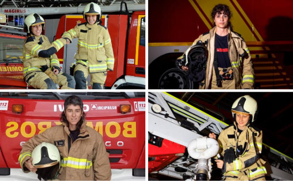 Las cinco bomberas que marcan el camino hacia la igualdad en Granada