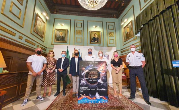 Un amplio despliegue policial controlará el regreso del festival aéreo de Motril este domingo