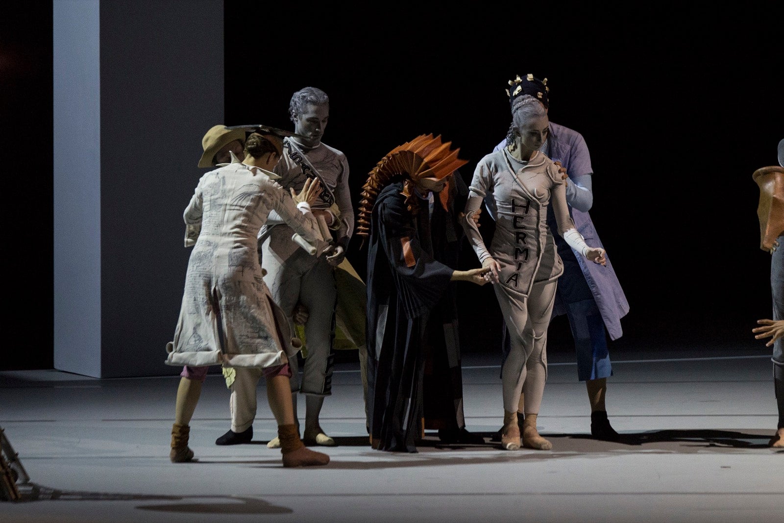 Las imágenes del espectáculo