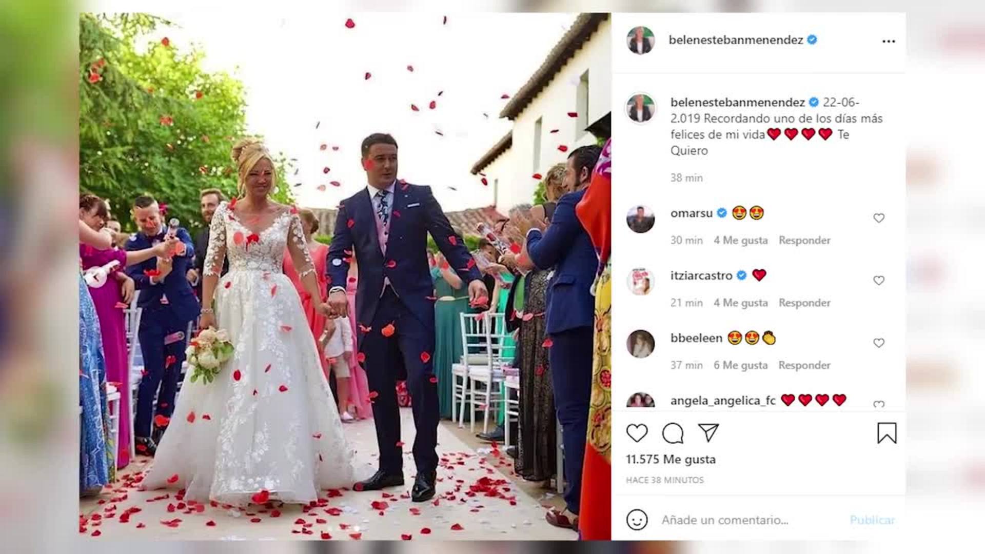 apelación hierba Currículum Belén Esteban celebra su segundo aniversario de boda | Ideal