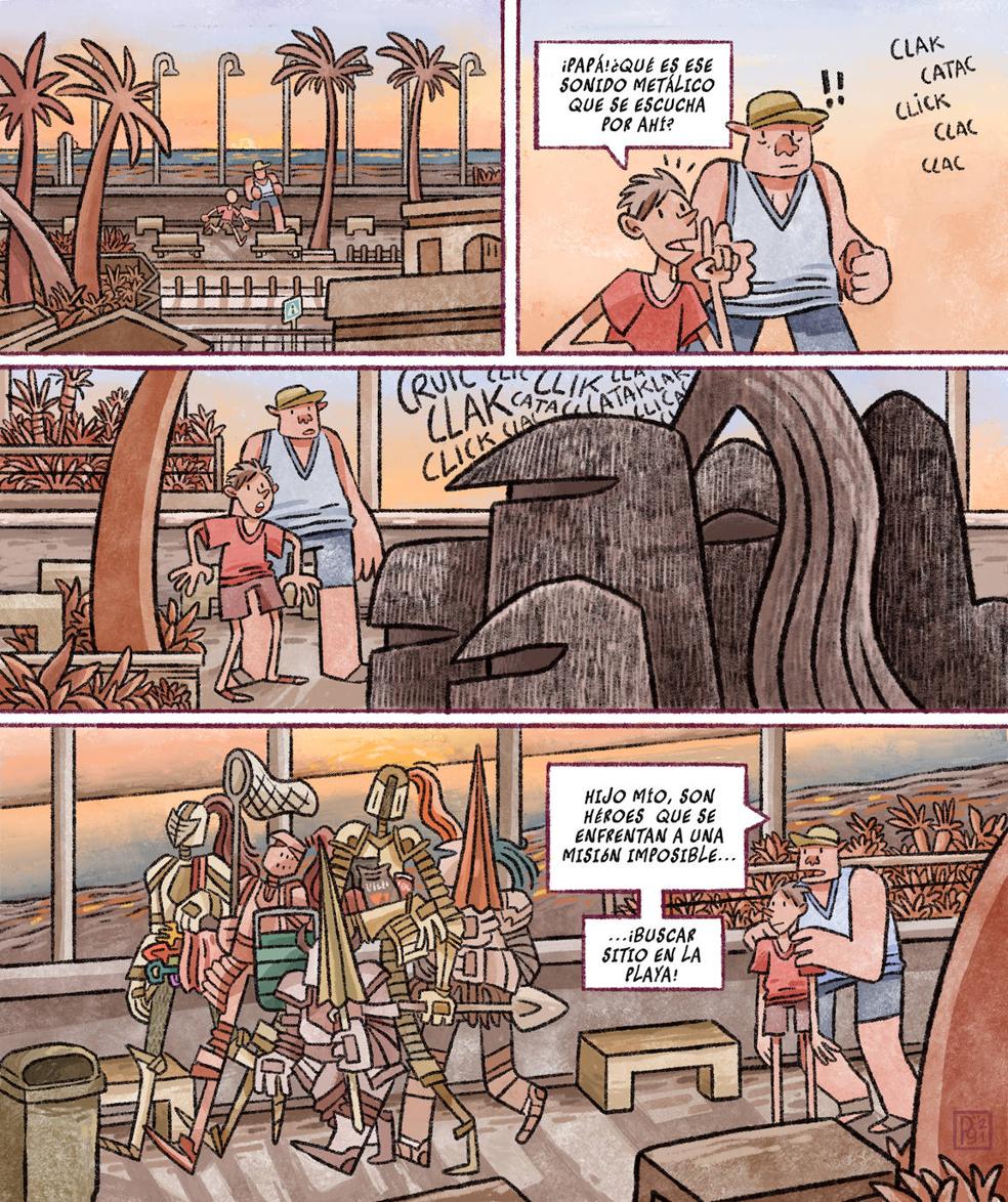 Los héroes de la playa