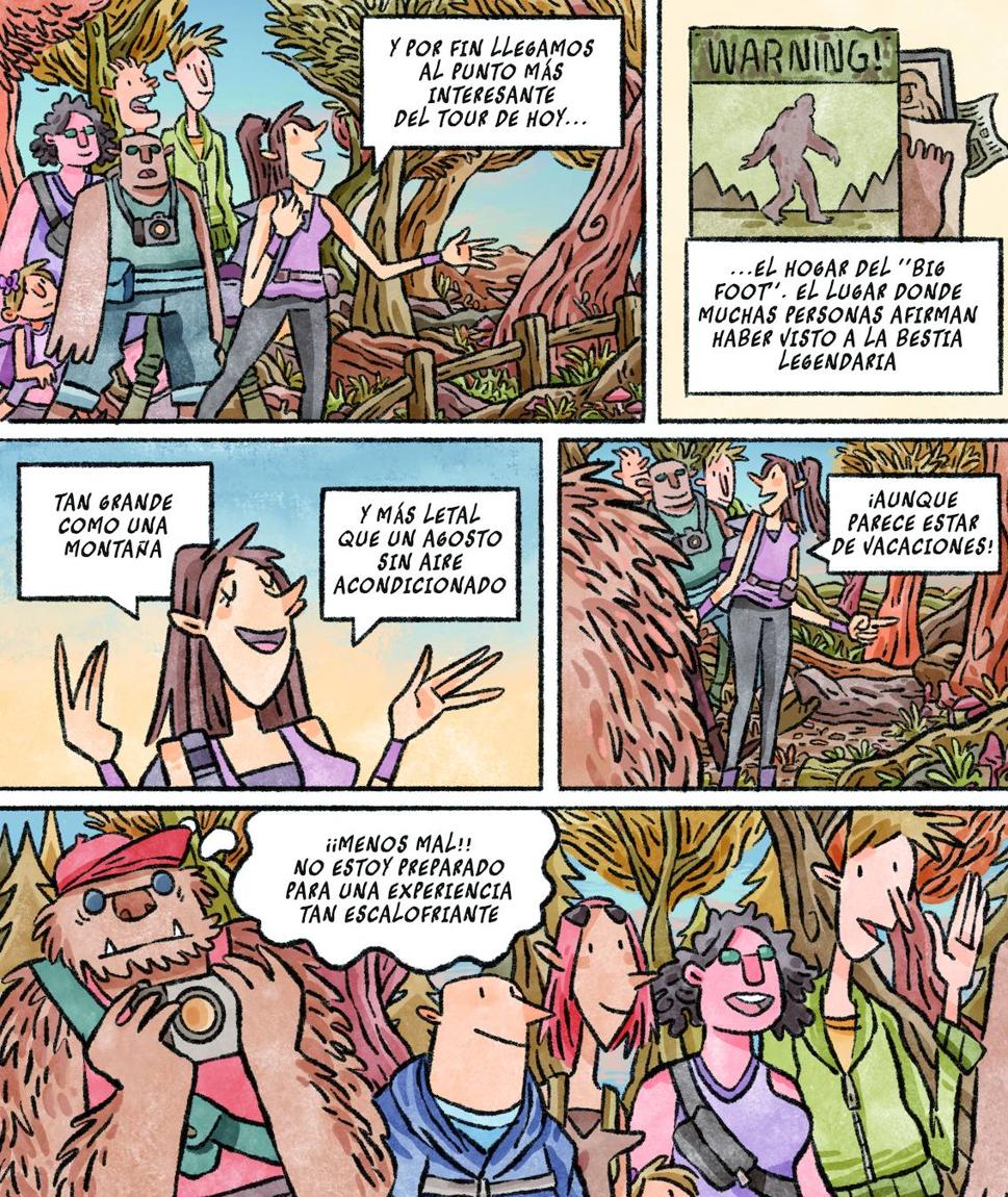 La bestia del bosque