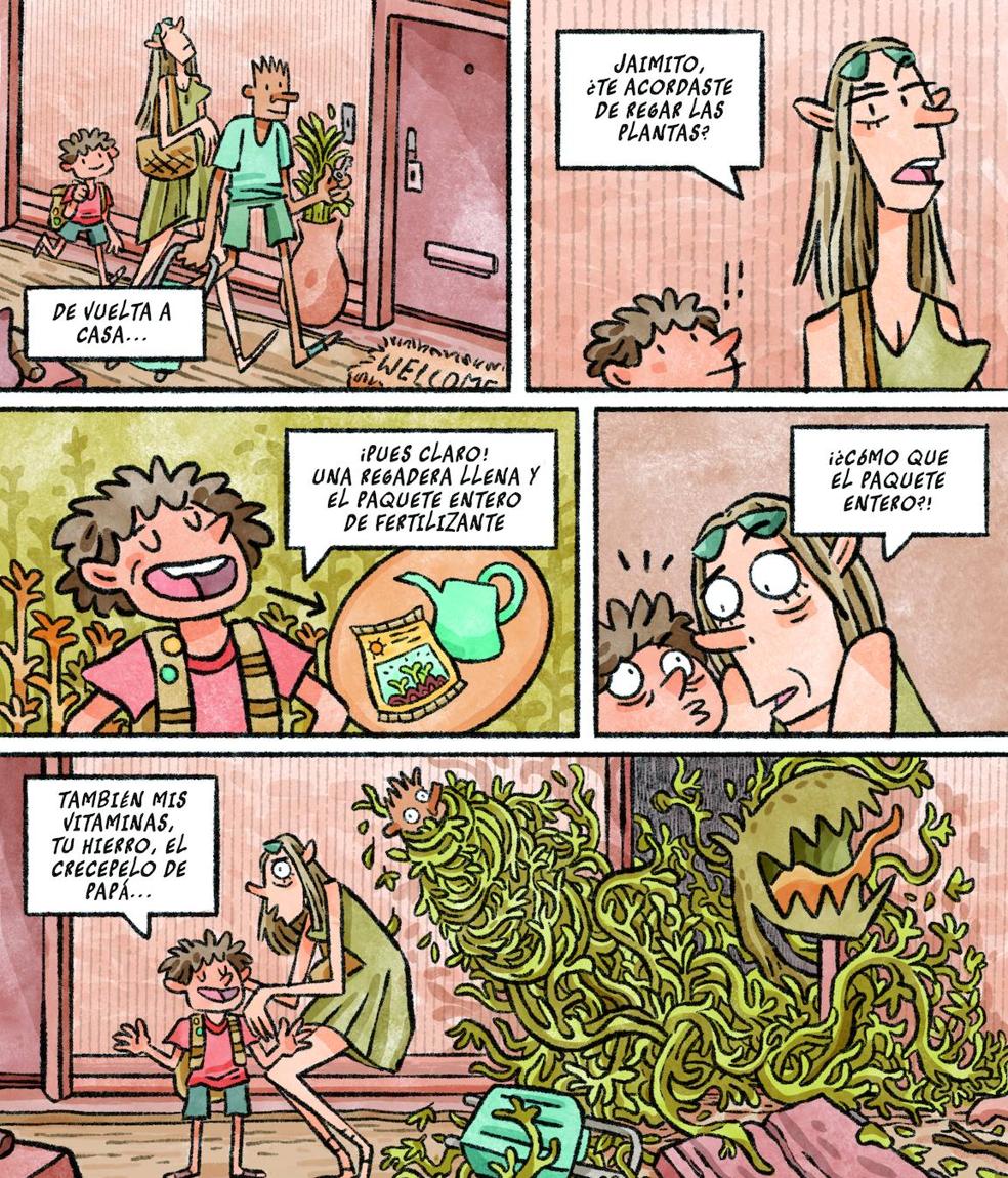 No olvides regar las plantas