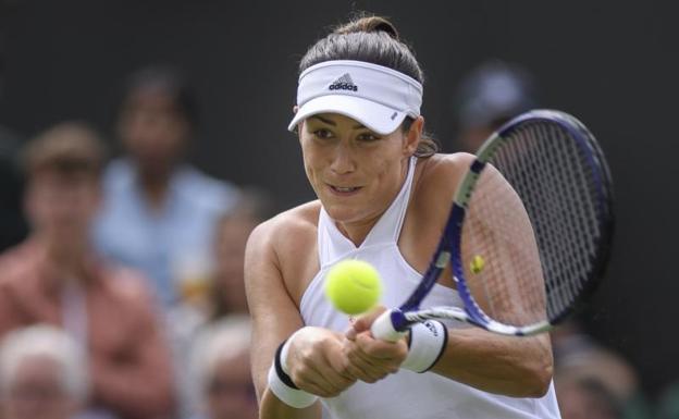 Garbiñe Muguruza comienza arrasando