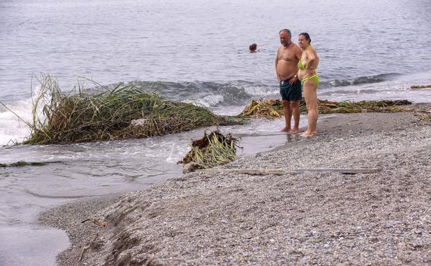 Dos playas de Granada con banderas negras por vertidos industriales y urbanizaciones sin saneamiento