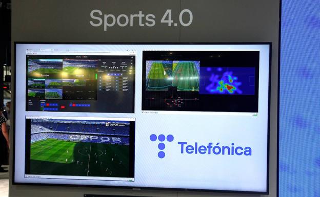 La plataforma proporcionará datos para analizar equipos y jugadores. /TELEFÓNICA