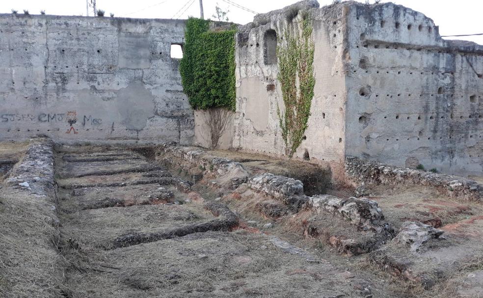 La yedra de las ruinas del convento de San Antonio de Padua en Granada