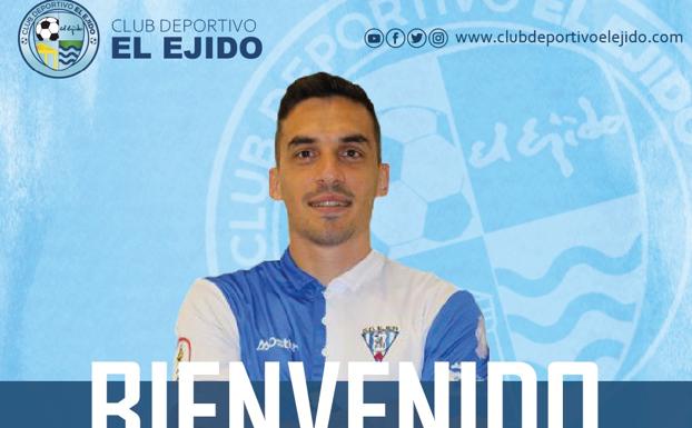 Tena, procedente de la SD Ejea, nuevo fichaje para la medular del CD El Ejido