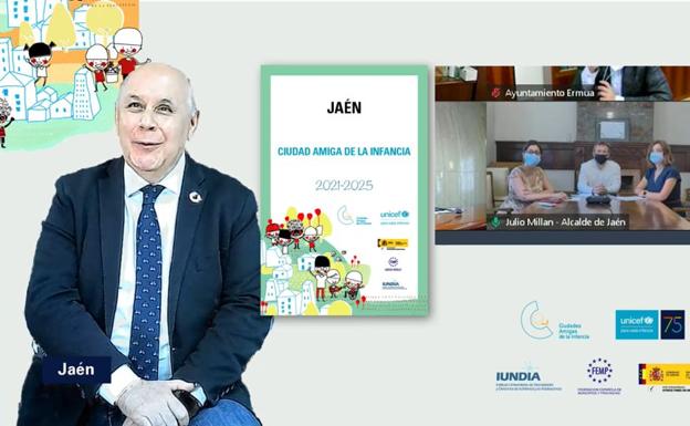 Unicef reconoce que los niños de Jaén tienen voz en su Ayuntamiento