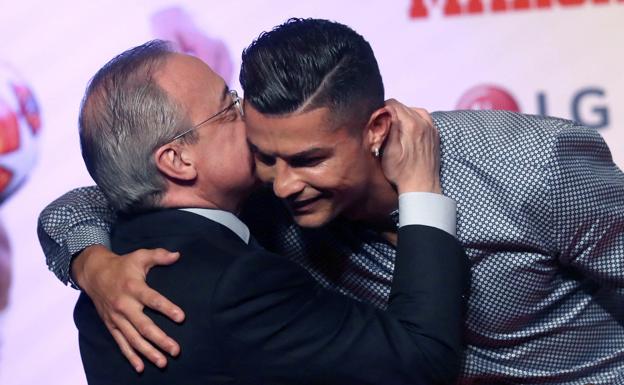 Florentino Pérez, también contra Cristiano y Mourinho: «Un imbécil y un anormal»