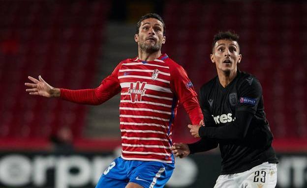 Jorge Molina: «Lo más bonito de volver a jugar es tener afición en las gradas»