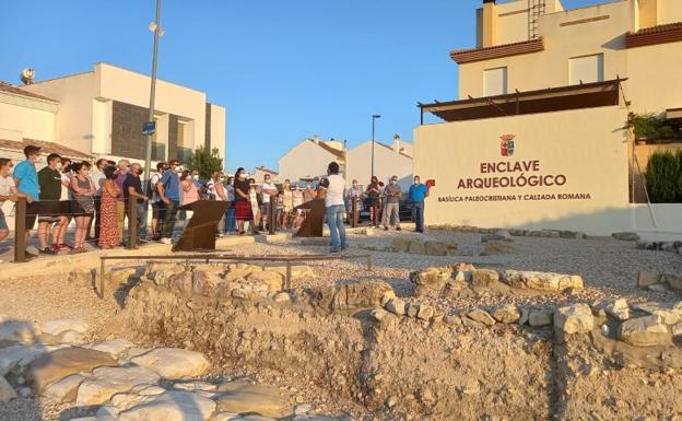Martos recupera los restos de una basílica paleocristiana y una calzada romana