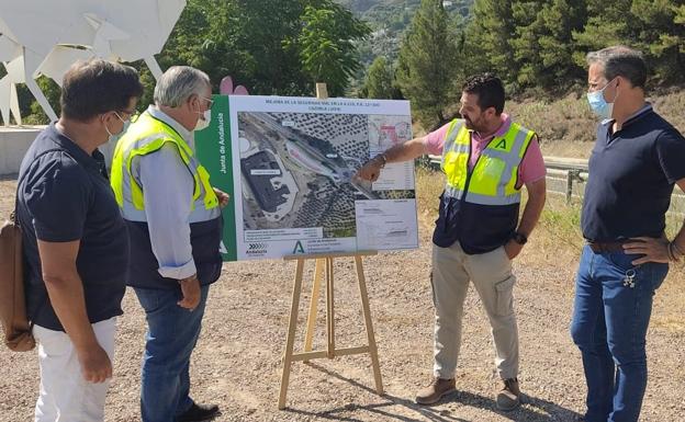 Se construirá una rotonda en la A-319 en Cazorla para una mejor seguridad vial