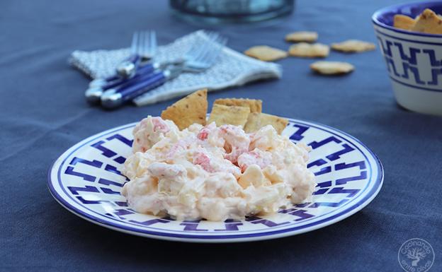 Ensaladilla de gambas