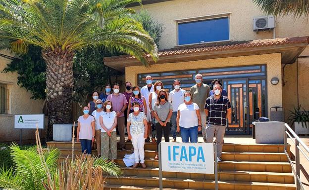 Ifapa y Las chozas estudian usar el alga asiática en el proceso de compostaje