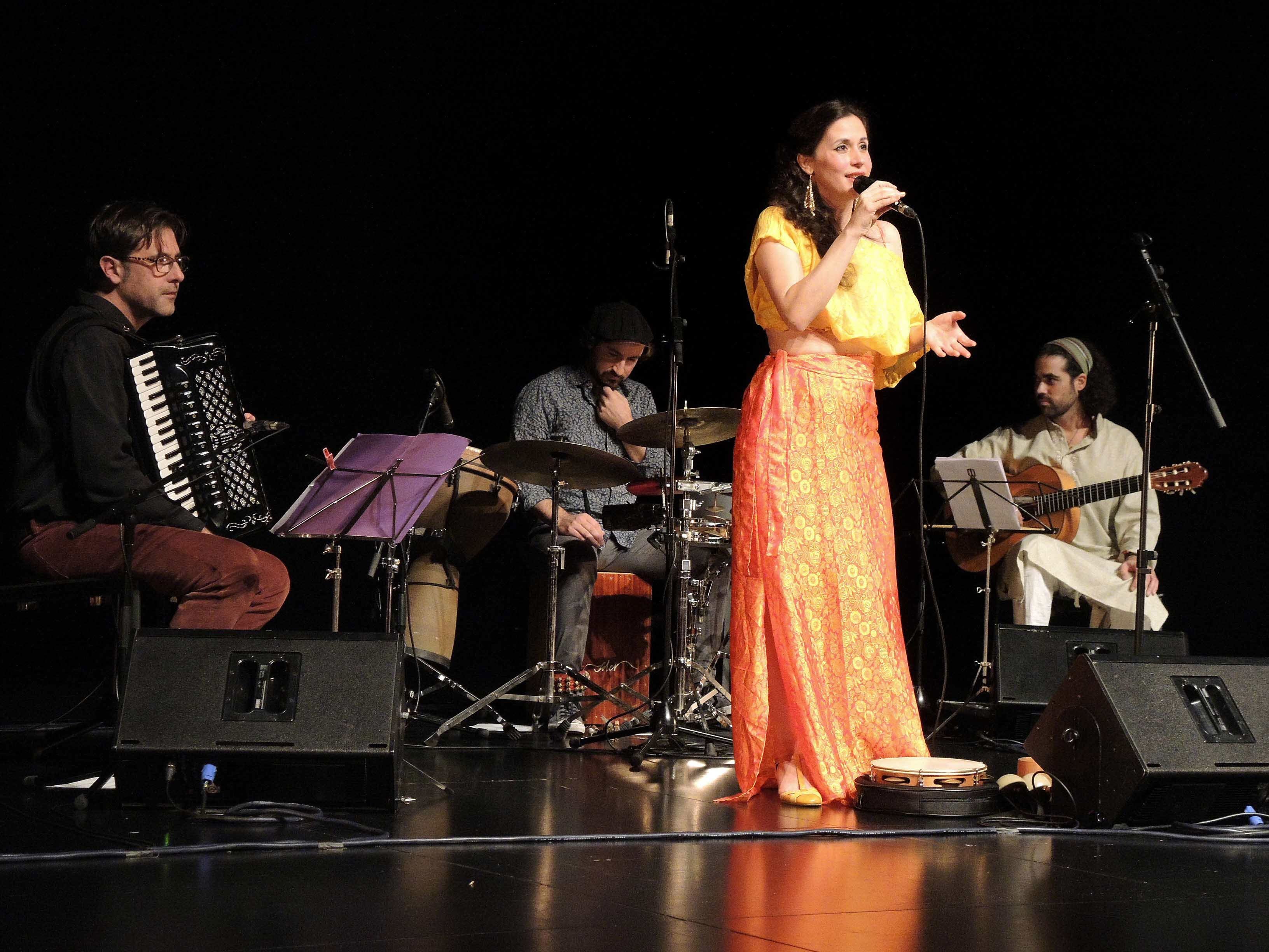 Lara Bello, en los conciertos de CajaGranada