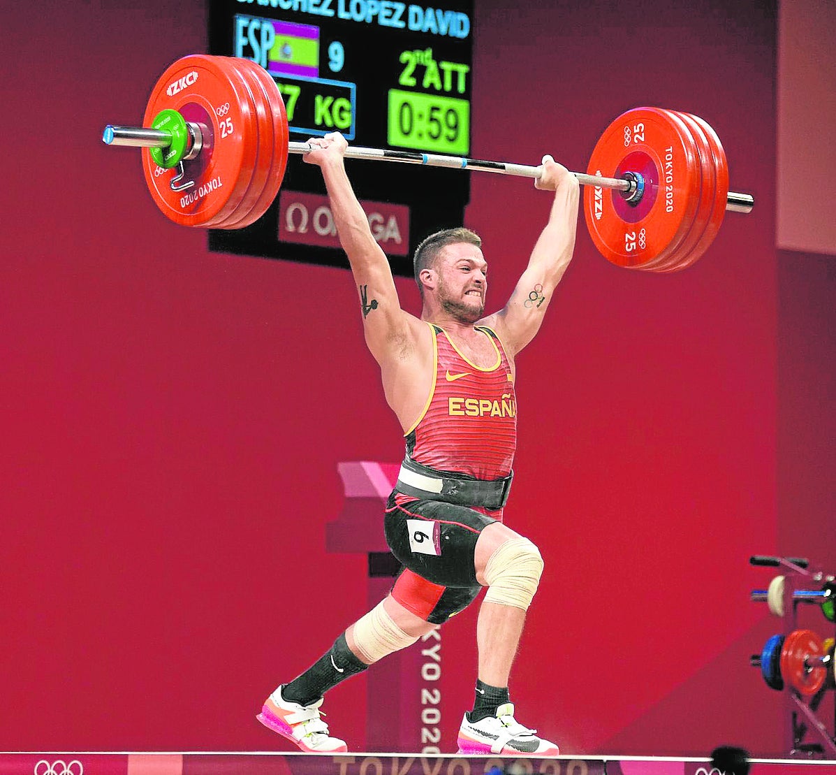 David Sánchez, en el top-10 de los Juegos Olímpicos