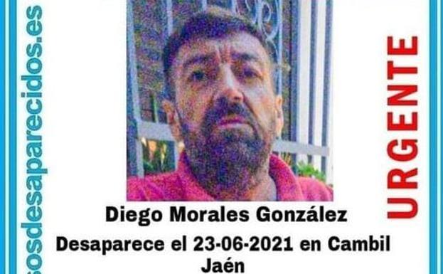 Cambil busca a un vecino desaparecido en la localidad