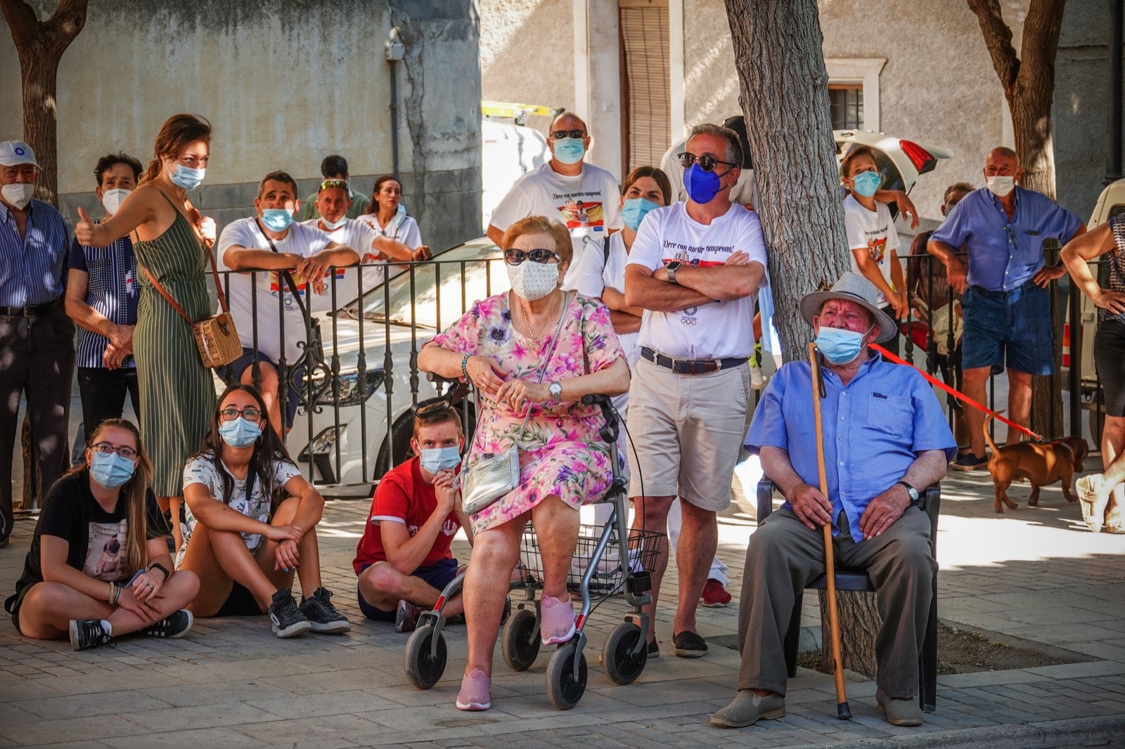 Así ha vivido Orce la carrera de María Pérez