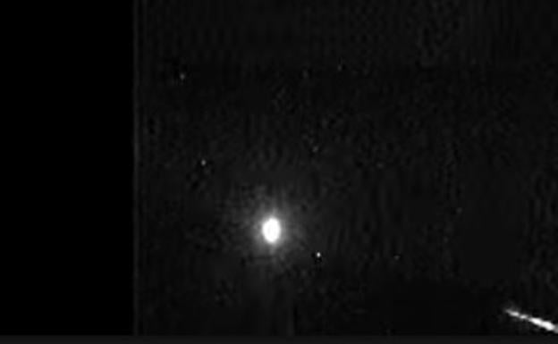 Una bola de fuego visible desde Andalucía cruza el cielo a 36.000 kilómetros por hora