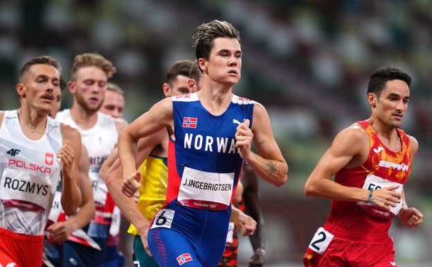 Ignacio Fontes acaba último en la final olímpica de 1.500 más rápida de la historia