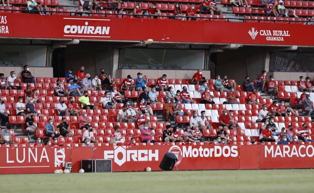 Los Cármenes no podrá superar el 25% de aforo en el primer partido en casa