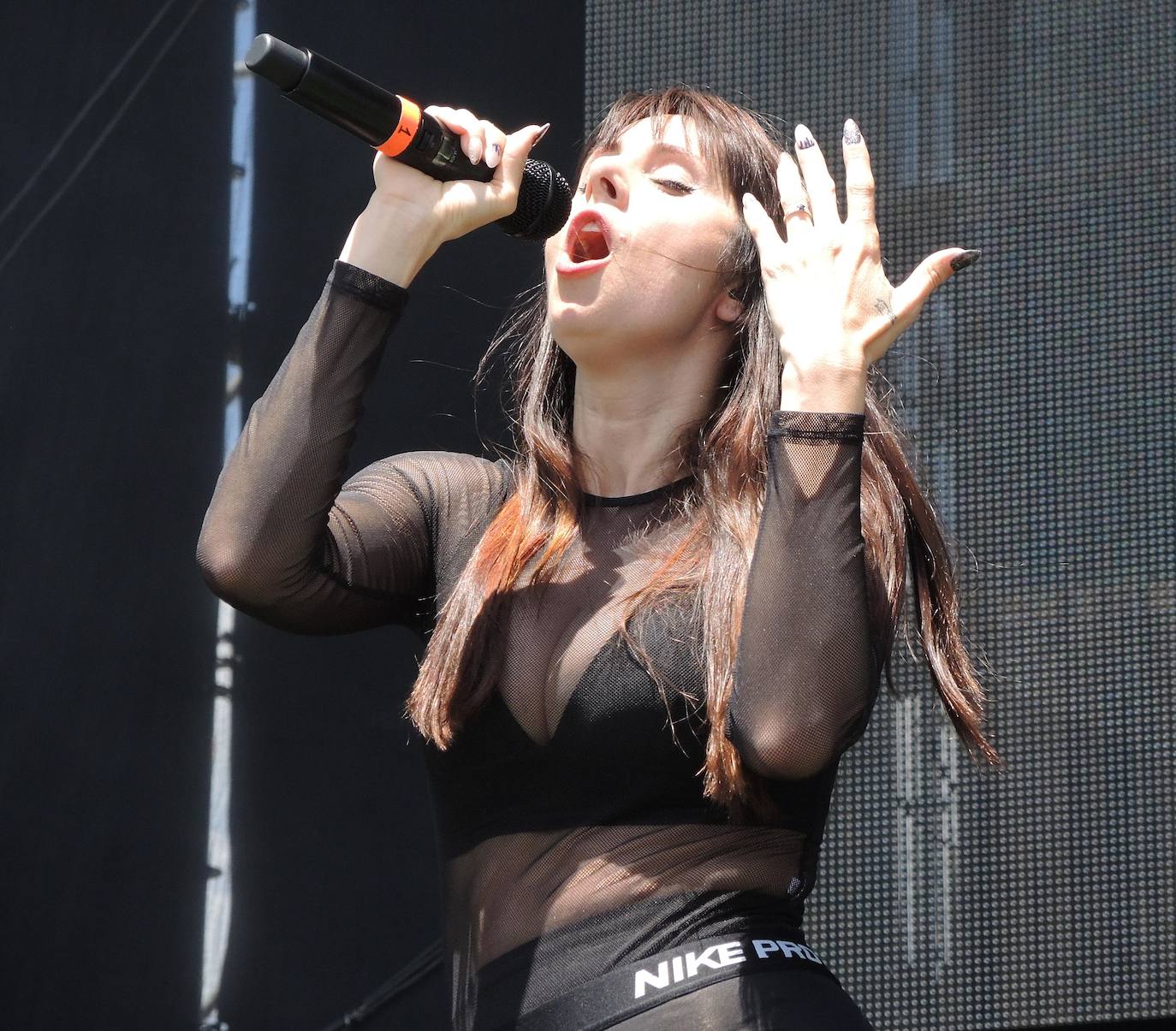 La Mala Rodríguez actúa en la Caña Flamenca en Almuñécar