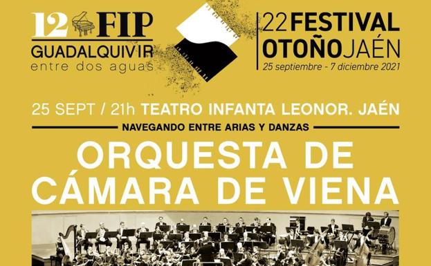 La Orquesta de Cámara de Viena actuará en el Festival de Otoño de Jaén