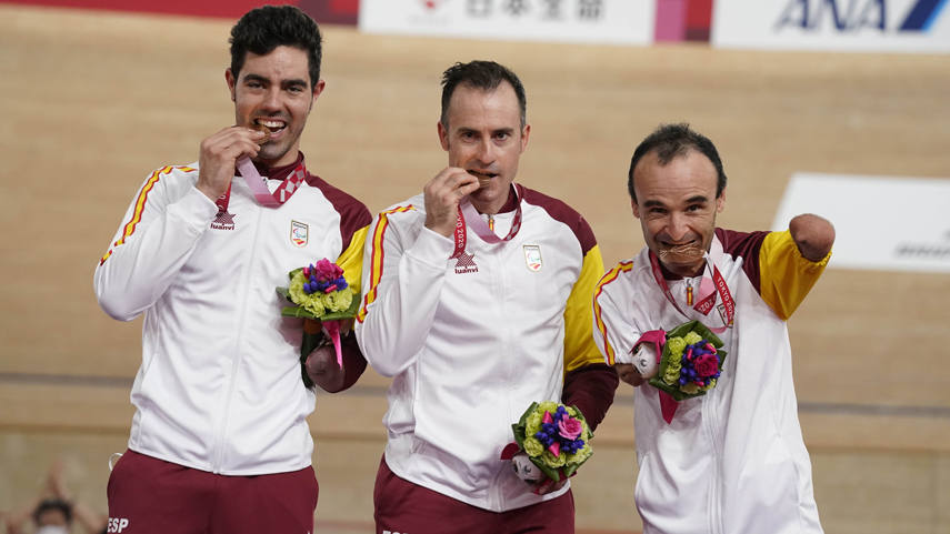 Pablo Jaramillo, bronce en velocidad por equipos en Tokio 2020