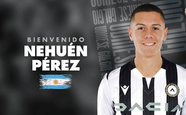 Nehuén Pérez, cedido al Udinese